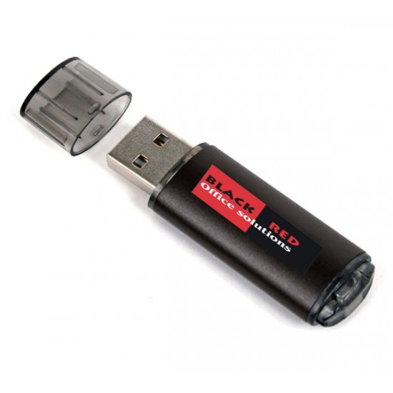USB 2.0 BLACK-RED 8 GB
