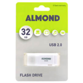 USB 2.0 ALMOND 32GB WHITE