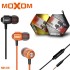 Moxom MH-06 High Fidelity Metal Bass In Ear Earphone With 3.5mm Gold Plated Jack