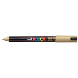 Μαρκαδόρος σχεδίου Uni Posca PC-1MR  0.7mm Χρυσό