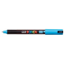 Μαρκαδόρος σχεδίου Uni Posca PC-1MR  0.7mm Γαλάζιος