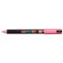 Μαρκαδόρος σχεδίου Uni Posca PC-1MR  0.7mm Ροζ
