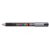 Μαρκαδόρος σχεδίου Uni Posca PC-1MR  0.7mm Ασημί