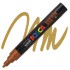 Μαρκαδόρος σχεδίου Uni Posca PC-5M Metallic 1.8-2.5mm Bronze