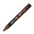 Μαρκαδόρος σχεδίου Uni Posca PC-5M 1.8-2.5mm Καφέ