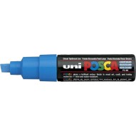 Μαρκαδόρος σχεδίου Uni Posca PC-8K 8.0mm Γαλάζιο