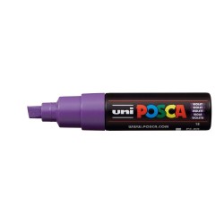 Μαρκαδόρος σχεδίου Uni Posca PC-8K 8.0mm Βιολετί