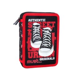 Κασετίνα Must Authentic originals 2 φερμουάρ - γεμάτη - Φωσφορίζει