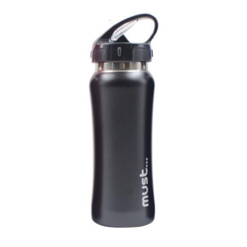 ΠΑΓΟΥΡΙΑ MUST ΜΟΝΟΧΡΩΜΑ 500 ml BPA FREE ΜΑΥΡΟ