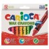 Κηρομπογιές Carioca Wax maxi 12 χρωμάτων