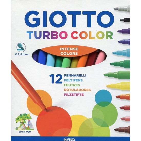 Giotto Turbo color 12 χρώματα