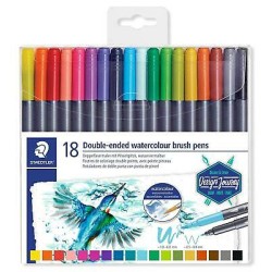 staedtler Διπλοί Μαρκαδόροι 18 χρωμάτων
