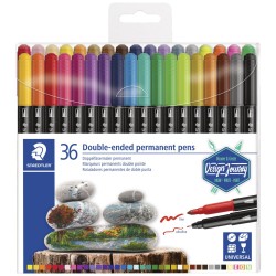 staedtler Διπλοί Μαρκαδόροι 36 χρωμάτων