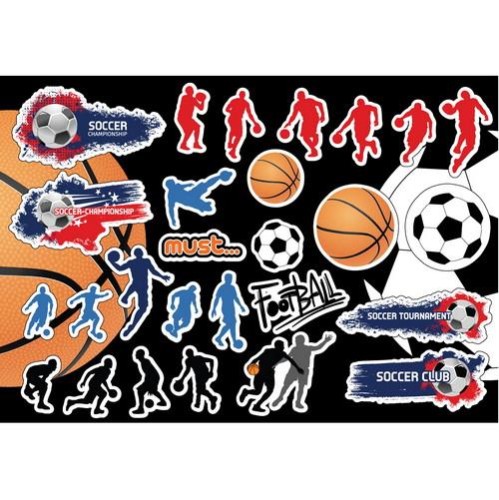 Μπλοκ Ζωγραφικής FootBall 40 φ. 23X33