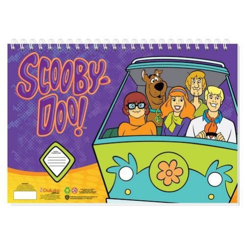 Μπλοκ Ζωγραφικής Scooby Doo 40 φ. 23X33