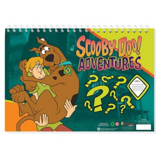 Μπλοκ Ζωγραφικής Scooby Doo 40 φ. 23X33