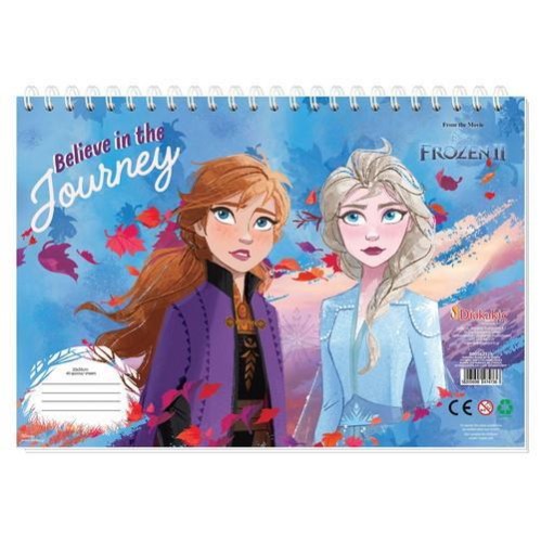 Μπλοκ Ζωγραφικής Frozen II 40 φ. 23X33