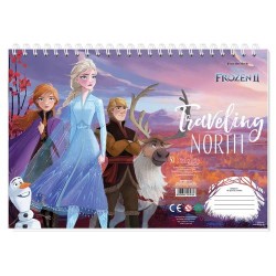 Μπλοκ Ζωγραφικής Frozen II 40 φ. 23X33