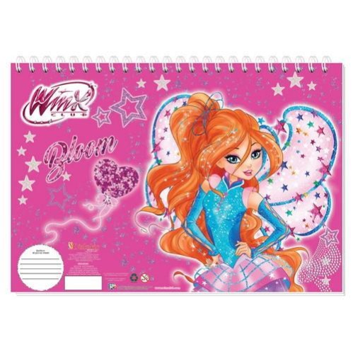 Μπλοκ Ζωγραφικής Winx Club 40 φ. 23X33