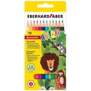 Ξυλομπογιές Eberhard Faber 12 τεμαχίων