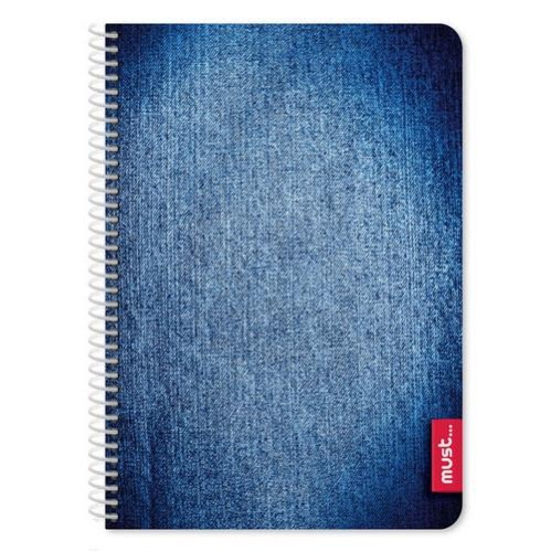 ΣΠΙΡΑΛ ΤΕΤΡΑΔΙΟ MUST JEAN 2Θ 17X25 4 ΣΧΕΔΙΑ