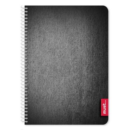 ΣΠΙΡΑΛ ΤΕΤΡΑΔΙΟ MUST JEAN 2Θ 17X25 4 ΣΧΕΔΙΑ