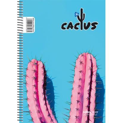 ΣΠΙΡΑΛ ΤΕΤΡΑΔΙΟ SALCO CACTUS 3Θ A4 4 ΣΧΕΔΙΑ