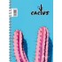 ΣΠΙΡΑΛ ΤΕΤΡΑΔΙΟ SALCO CACTUS 2Θ 17X25 4 ΣΧΕΔΙΑ
