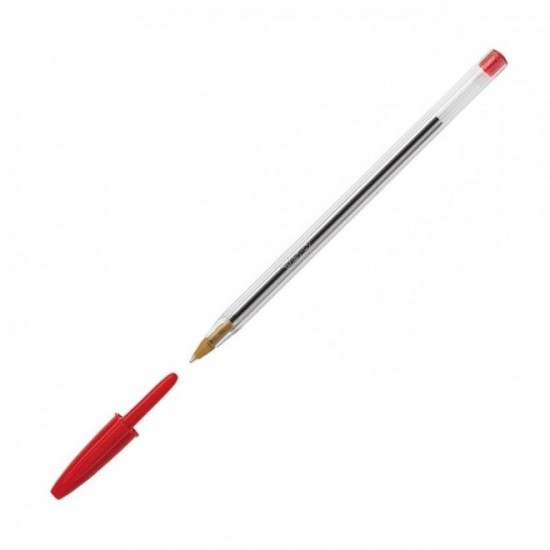 Bic Cristal  στυλό Διαρκείας 1.00mm κόκκινο