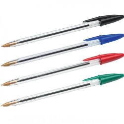 Bic Cristal  στυλό Διαρκείας 1.00mm κόκκινο