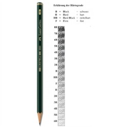 FABER-CASTELL 9000 2B