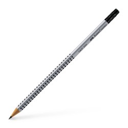 Faber-Castell 2001 Grip 2=B Γκρι γόμα