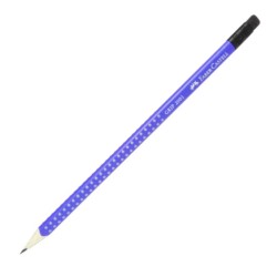 Faber-Castell 2001 Grip Μπλε με γόμα