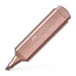 Μαρκαδόρος υπογράμμισης Faber Castell Pearl Rose Μetallic Textliner