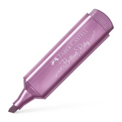Μαρκαδόρος υπογράμμισης Faber Castell Brilliant Ruby Μetallic Textliner