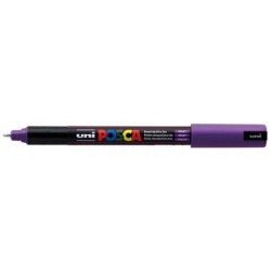 Μαρκαδόρος σχεδίου Uni Posca PC-1MR  0.7mm Βιολετί (Μωβ)