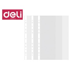 ΖΕΛΑΤΙΝΕΣ CLEAR DELI ΕΝΙΣΧΥΜΕΝΕΣ 60mic ΠΑΚΕΤΟ 100ΤΕΜ.